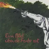 Dieter Hacker, "Ein Bild über die Farbe rot", 1978, Öl auf Leinwand