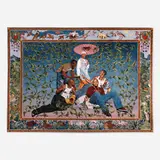 Kehinde Wiley, The Gypsy Fortune-Teller, 2007, Jacquard tapestry in Merino wool and cotton