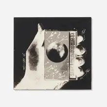 Untitled #106 by Wallace Berman, c. 1964-1976, single negative Verifax collage, sold Feb 2023