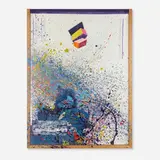 Ronald Davis, Untitled, 1983, mixed media in artist's frame