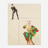 Allen Jones, Untitled, 1971, lithograph and mixed media on paper