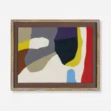 Frederick Hammersley, After math, #7, 1985, oil on Masonite in artist's frame