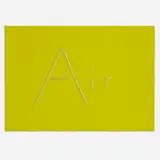 Ed Ruscha, Air, 1969, lithograph in colors on Copperplate Deluxe