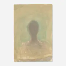 Nathan Oliveira, Anne, 1979, graphite and gouache on paper