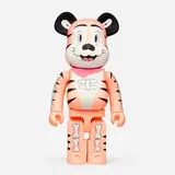 Coté Escrivá, Creepy Tony the Tiger, 2020, acrylic on 1000% Bearbrick blank