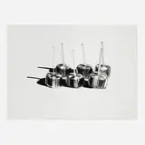 Wayne Thiebaud, Suckers State I, 1968, lithograph