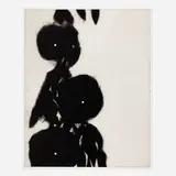 Donald Sultan, Morning Glories, 1991, etching and aquatint on Somerset