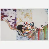 772772 by Takashi Murakami, 2015, offset lithograph in colors, sold Jan 2023