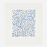 Wallflower 12 (from the Wallflowers series) by Donald Sultan, 2008, screenprint in colors, sold Jan 2023