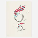 Claes Oldenburg, Rolling Collar and Tie, 1995, lithograph in colors on Somerset