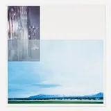 John Baldessari, The Overlap Series: Double Motorcyclists and Landscape (Icelandic 2003), 2003, lithograph in colors on Somerset