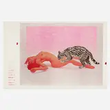 Mel Ramos, Ocelot, 1969, offset lithograph in colors