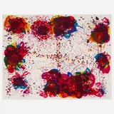 Sam Francis, Lyre Eight (SFS-134), 1972, screenprint in colors on Fabriano Italia