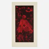 Sam Francis, Untitled (SFE-021), 1984, aquatint in colors with chine collé on Japanese paper