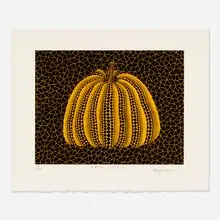 Yayoi Kusama, Pumpkin YY, 1996, screenprint in colors on Arches