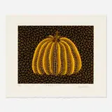 Yayoi Kusama, Pumpkin YY, 1996, screenprint in colors on Arches