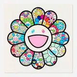 Takashi Murakami, School Entrance Ceremony, 2021, archival pigment print and screenprint in colors
