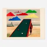 Man Ray, Fortune II, 1973, lithograph in colors on Arches