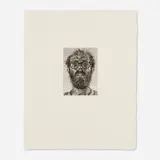 Chuck Close, Self-Portrait, 1992, aquatint