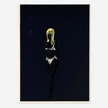 Kerry James Marshall, Supermodel (from the Twoandthreezeros: Exit Art portfolio), 2000, woodblock in colors on Somerset