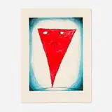 Louise Bourgeois, The Guilty Girl is Fragile (from the Twoandthreezeros: Exit Art portfolio), 2000, lithograph in colors