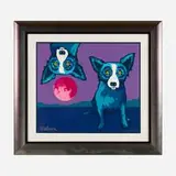 George Rodrigue, And the Dog Jumped Over the Moon