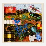 Jennifer Bartlett, Summer (from the Four Seasons portfolio), 1993, screenprint in colors on Kurotani Hosho
