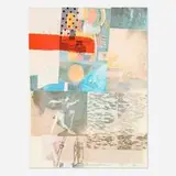 Robert Rauschenberg, Untitled (from A Portfolio of Thirteen Prints to Commemorate Anthology Film Archives), 1982, offset lithograph in colors