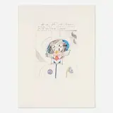 Saul Steinberg, Union Square, 1973, lithograph in colors