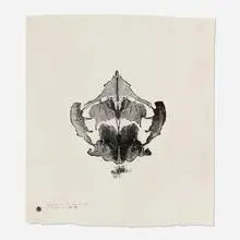 Kiki Smith, Cause I'm On My Time, 1984, screenprint on silk