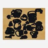 Philip Guston, August, 1965 (from the Four on Plexiglas portfolio), 1965, screenprint and varnish on Plexiglas mounted on paperboard