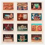 Les dîners de Gala by Salvador Dalí, 1971, photolithograph in colors with drypoint remarque on BFK Rives, sold Feb 2025