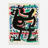 Joan Miró, Affiche pour Mourlot, 1967, lithograph in colors on BFK Rives