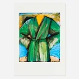 Jim Dine, The Mighty Robe (from the Astra Suite), 1985, offset lithograph and lithograph in colors