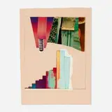 Robert Rauschenberg, Horsefeathers Thirteen-VII (from Horsefeathers Thirteen series), 1972, offset lithograph in colors with screenprint, pochoir, collage and embossing