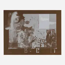 Passage II by Jasper Johns, 1966, lithograph, sold Feb 2025