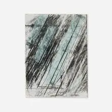 Cy Twombly, Untitled (from The New York Collection for Stockholm portfolio), 1973, screenprint and lithograph in colors