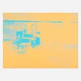 Andy Warhol, Electric Chair, 1971, screenprint in colors