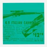 Flash - November 22, 1963 by Andy Warhol, 1968, screenprint in colors, sold Feb 2025