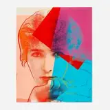 Sarah Bernhardt (from the Ten Portraits of Jews of the Twentieth Century portfolio) by Andy Warhol, 1980, screenprint in colors on Lenox Museum Board, sold Feb 2025