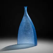 Daniel Clayman, Blue Revealed, 2008, cast glass
