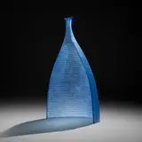 Daniel Clayman, Blue Revealed, 2008, cast glass