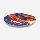 Klaus Moje, Untitled, 1996, fused, slumped and cold-worked glass