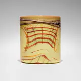 Dale Chihuly, Early Navajo Blanket Cylinder