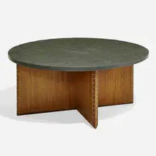 Coffee table by Frank Lloyd Wright, sold Dec 2022