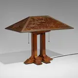 Limbert, Rare table lamp, model 7