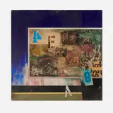 Ralph Arnold, Forgiving and Taking, mixed media collage