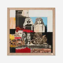 Ralph Arnold, Stir the Hope, 1966, mixed media collage