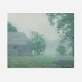 Margaret Goddard Carlson, Morning Sketch, oil on paperboard