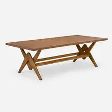 Pierre Jeanneret, Important Committee table from Chandigarh, c. 1963, teak